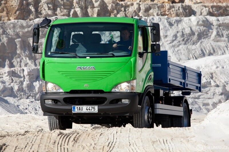 Vozy Avia jsou moderní nákladní automobily. Foto: www.avia.cz