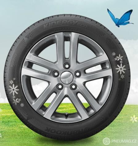 Pneumatiky Hankook Kinergy Eco K428 se prezentují jako k přírodě šetrné. Foto: global.hankooktire.com