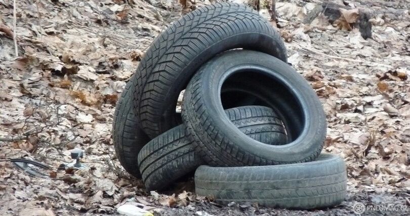 Pokud chcete pneu ještě někdy používat, neskladujte je venku. Foto: Martin Singr