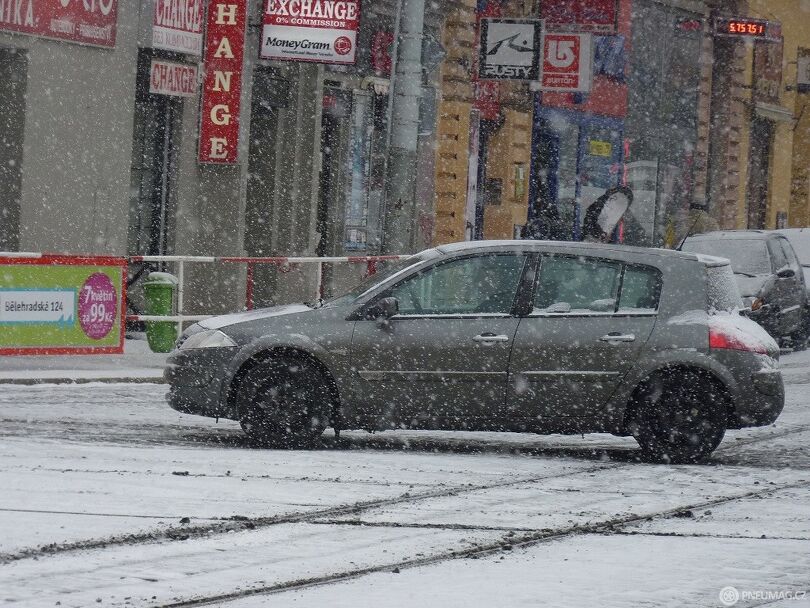 Sníh je v podmínkách české zimy spíše vzácnost. Foto: Martin Singr