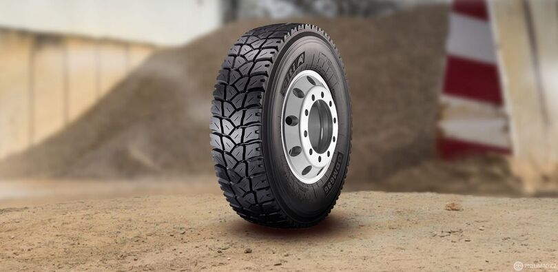 Pro smíšený provoz a používáná mimo silnice je nová generace záběrové pneu Giti GMD686. Foto: giti-tire.eu